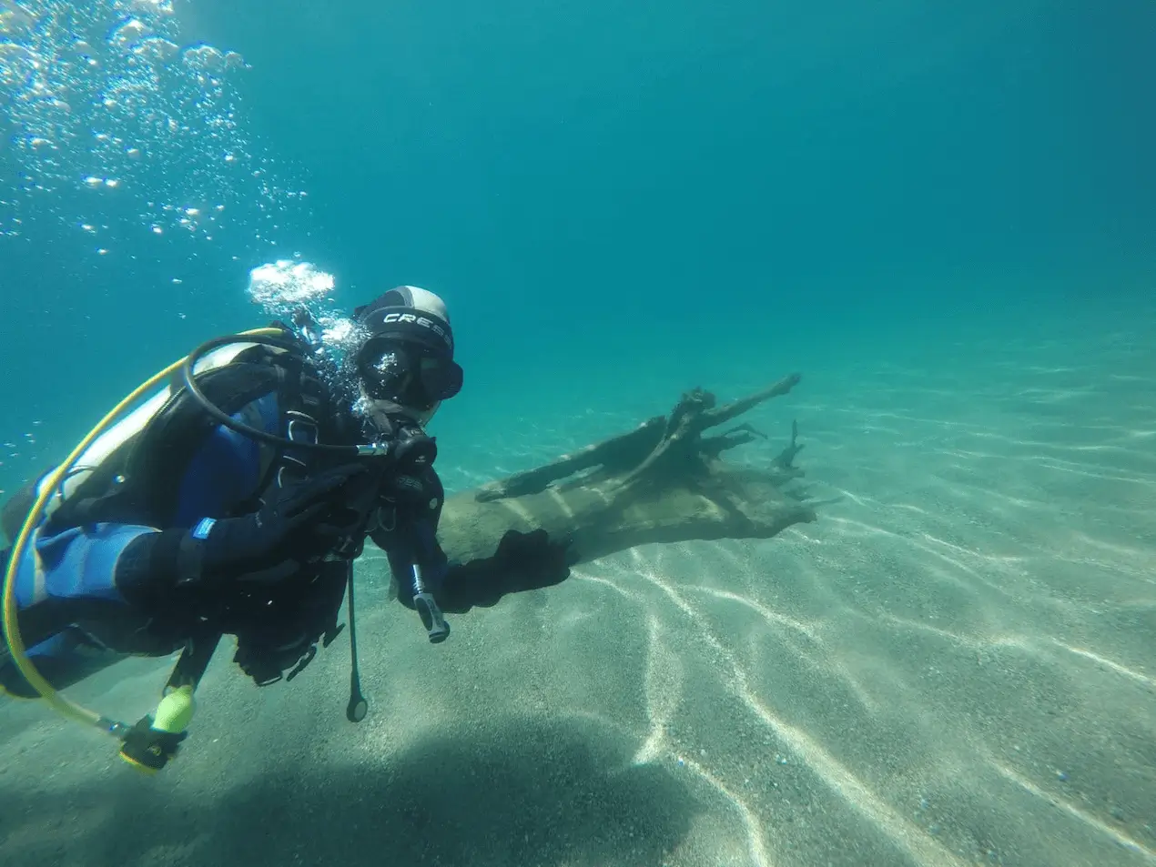Buceo Bautismo en Bariloche